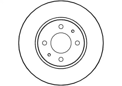 Тормозной диск NATIONAL NBD576