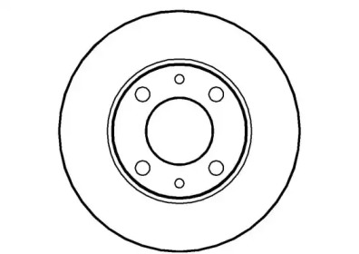 Тормозной диск NATIONAL NBD041