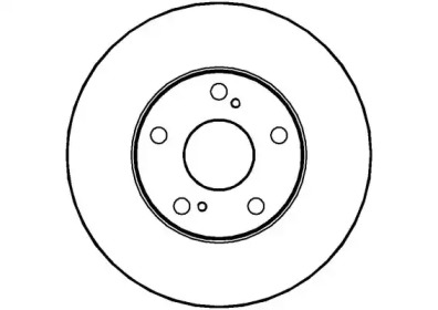 Тормозной диск NATIONAL NBD551