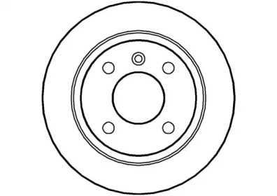 Тормозной диск NATIONAL NBD584