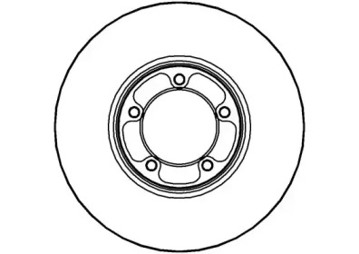 Тормозной диск NATIONAL NBD042