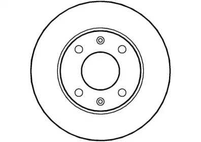 Тормозной диск NATIONAL NBD046