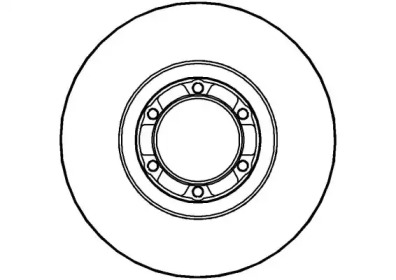 Тормозной диск NATIONAL NBD082