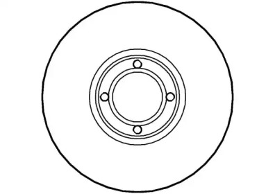 Тормозной диск NATIONAL NBD050