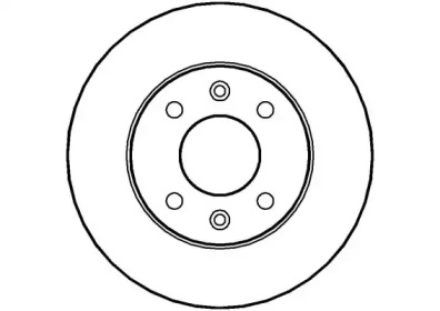 Тормозной диск NATIONAL NBD083