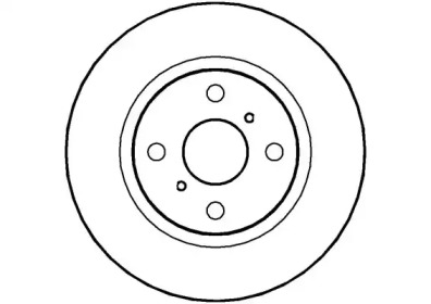 Тормозной диск NATIONAL NBD555
