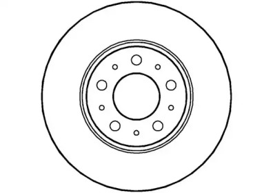 Тормозной диск NATIONAL NBD590