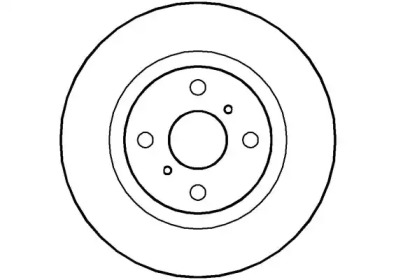 Тормозной диск NATIONAL NBD556