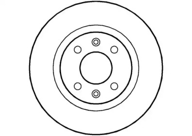 Тормозной диск NATIONAL NBD085