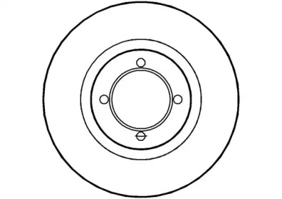 Тормозной диск NATIONAL NBD055