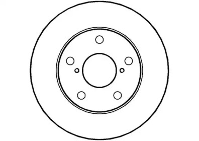 Тормозной диск NATIONAL NBD557
