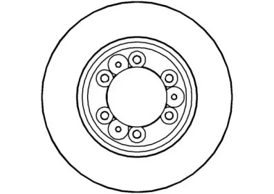 Тормозной диск NATIONAL NBD593