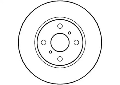 Тормозной диск NATIONAL NBD609