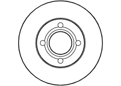 Тормозной диск NATIONAL NBD094