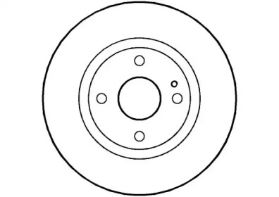 Тормозной диск NATIONAL NBD1005