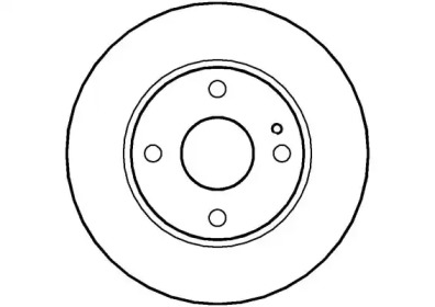 Тормозной диск NATIONAL NBD602