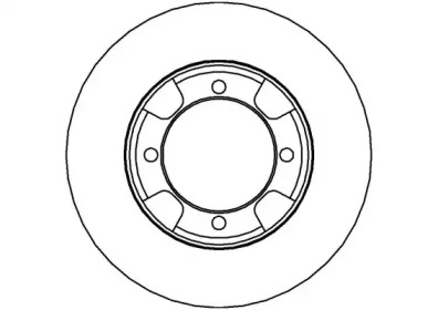 Тормозной диск NATIONAL NBD684
