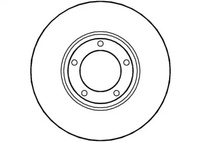 Тормозной диск NATIONAL NBD097