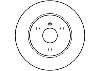 Тормозной диск NATIONAL NBD1053