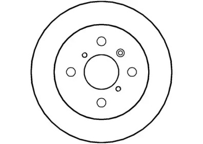 Тормозной диск NATIONAL NBD617