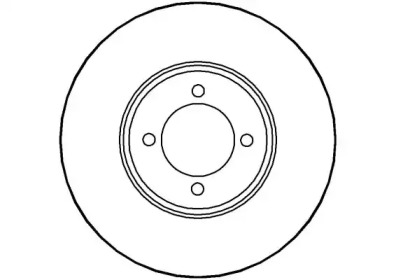Тормозной диск NATIONAL NBD098