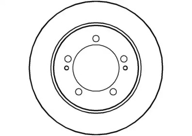 Тормозной диск NATIONAL NBD1055