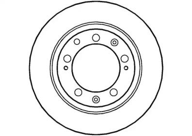 Тормозной диск NATIONAL NBD622