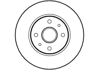Тормозной диск NATIONAL NBD624