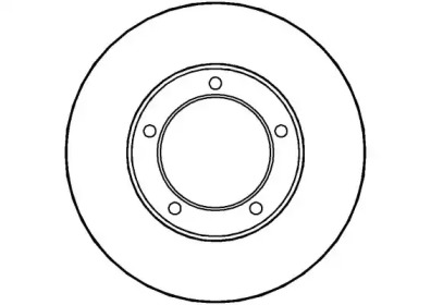 Тормозной диск NATIONAL NBD1011