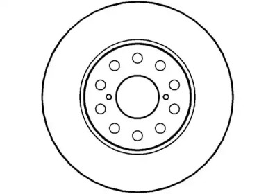 Тормозной диск NATIONAL NBD696