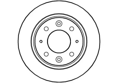 Тормозной диск NATIONAL NBD1022