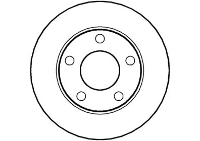 Тормозной диск NATIONAL NBD710