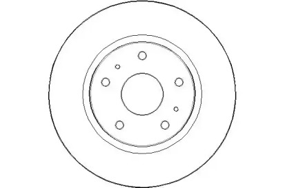 Тормозной диск NATIONAL NBD1758