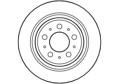 Тормозной диск NATIONAL NBD1073