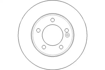Тормозной диск NATIONAL NBD1770