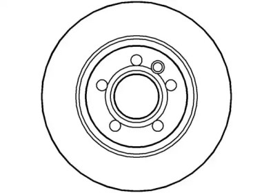 Тормозной диск NATIONAL NBD1075