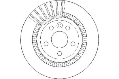 Тормозной диск NATIONAL NBD1761