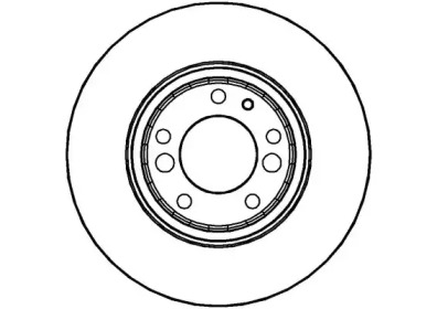 Тормозной диск NATIONAL NBD732