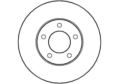 Тормозной диск NATIONAL NBD757
