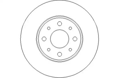 Тормозной диск NATIONAL NBD1763