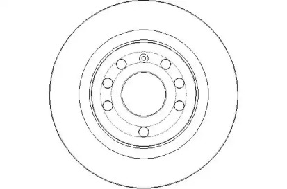 Тормозной диск NATIONAL NBD1775
