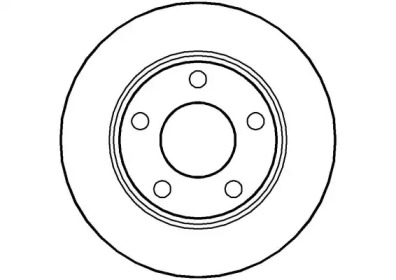 Тормозной диск NATIONAL NBD1105