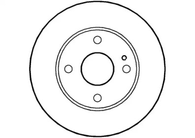 Тормозной диск NATIONAL NBD1048