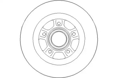 Тормозной диск NATIONAL NBD1778