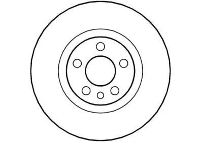 Тормозной диск NATIONAL NBD743
