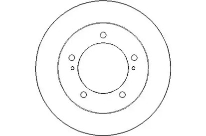 Тормозной диск NATIONAL NBD1794