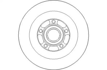 Тормозной диск NATIONAL NBD1779