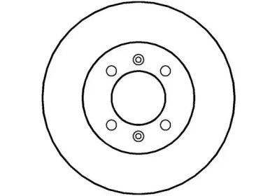 Тормозной диск NATIONAL NBD768