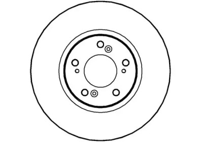 Тормозной диск NATIONAL NBD1086