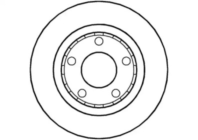 Тормозной диск NATIONAL NBD1050